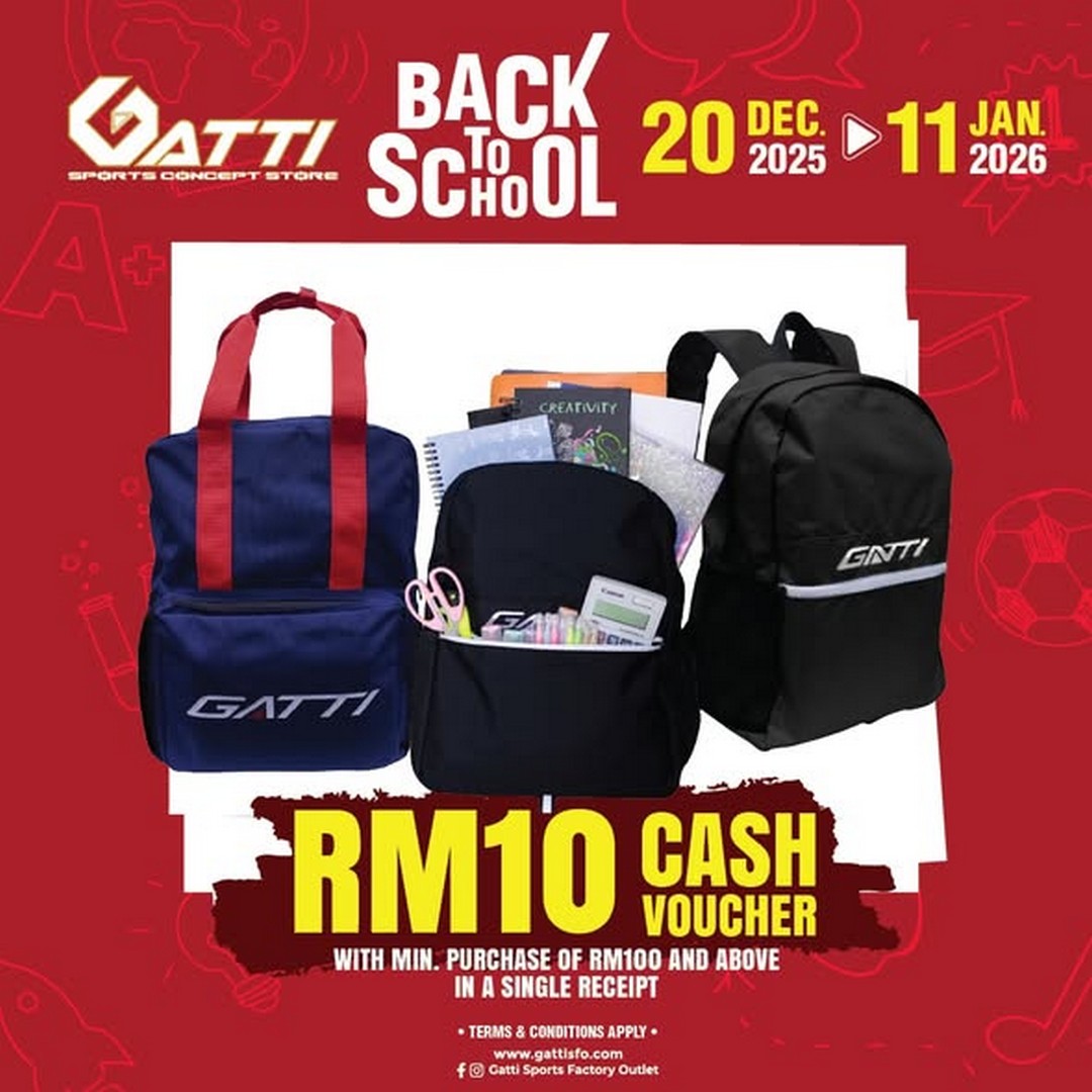 Gatti-Sports-Factory-Outlet-Back-to-School-Promotion-2 20 December 2025-11 January 2026: Gatti Sports Factory Outlet: Back to School Promotion with Big Rebates