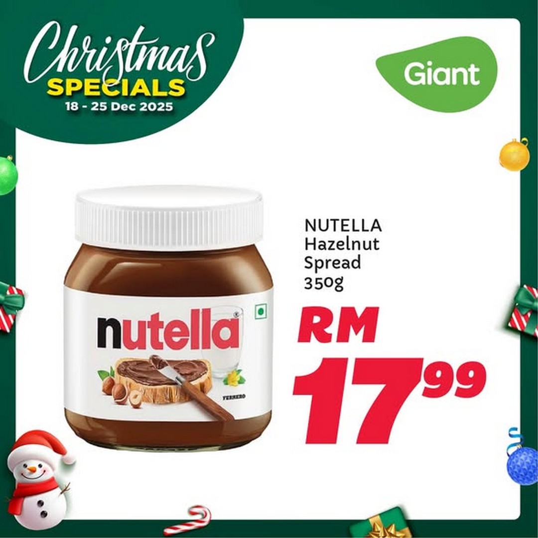 Giant-Malaysia-Christmas-Specials-Sale-1 18-25 December 2025: Giant Malaysia: Christmas Specials Sale: Festive Deals on Party Snacks, Premium Chocolate & Kitchen Staples