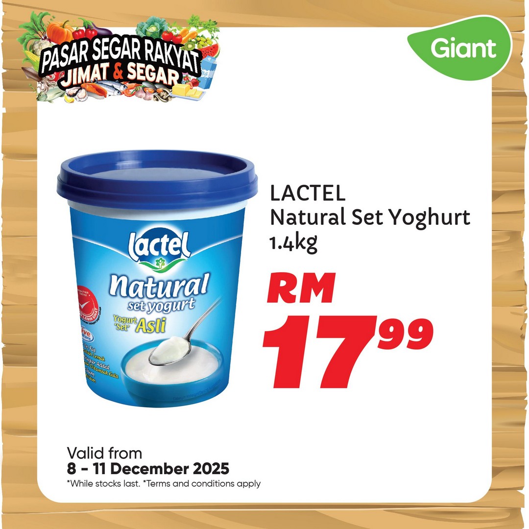 Giant-Malaysia-Fresh-Affordable-Daily-Essentials-Promotion-11 8-11 December 2025: Giant Malaysia: Fresh & Affordable Daily Essentials Promotion – Chicken Ribs, Flower Crab & Vegetables Sale