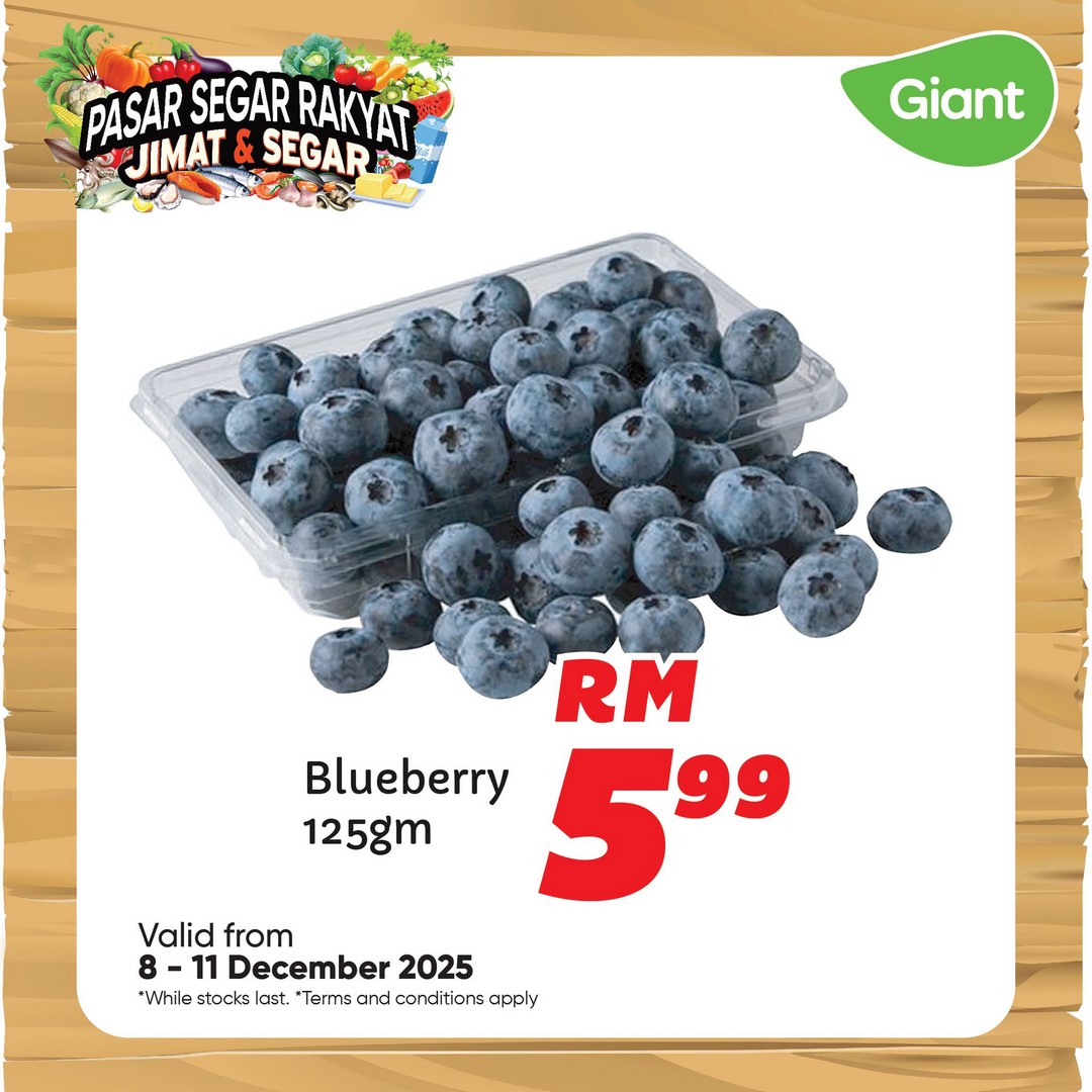 Giant-Malaysia-Fresh-Affordable-Daily-Essentials-Promotion-7 8-11 December 2025: Giant Malaysia: Fresh & Affordable Daily Essentials Promotion – Chicken Ribs, Flower Crab & Vegetables Sale
