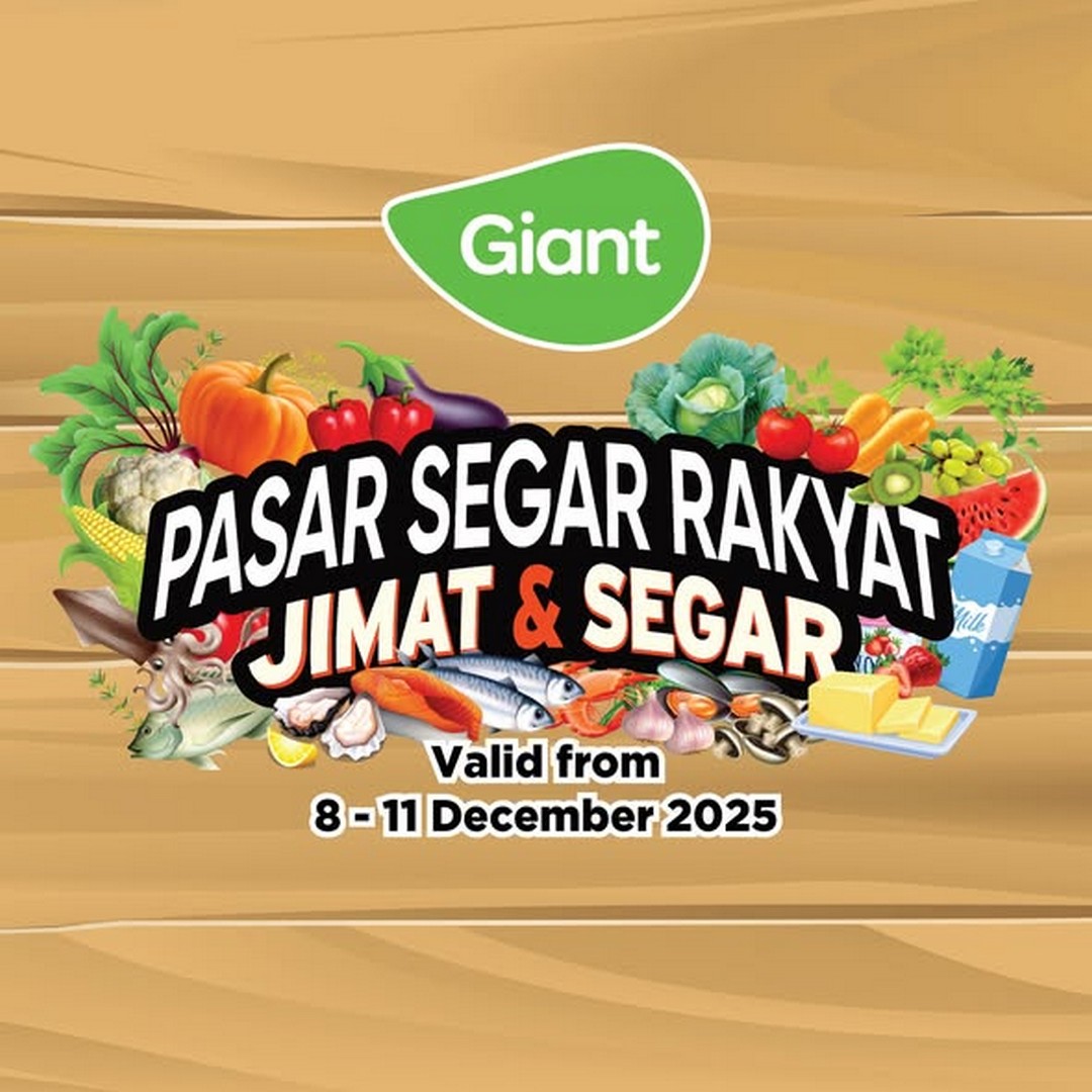 Giant-Malaysia-Fresh-Affordable-Daily-Essentials-Promotion 8-11 December 2025: Giant Malaysia: Fresh & Affordable Daily Essentials Promotion – Chicken Ribs, Flower Crab & Vegetables Sale