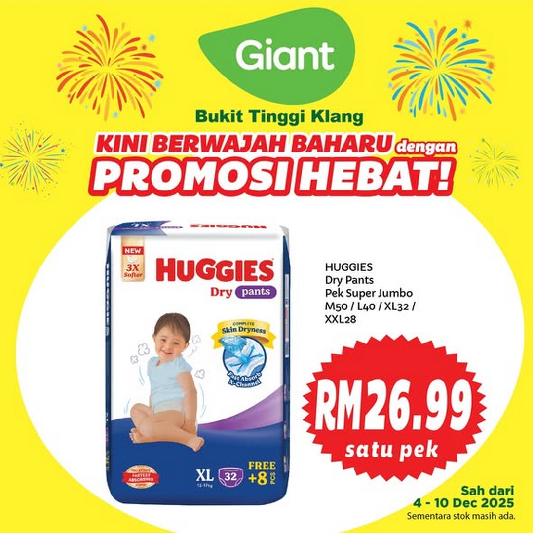 Giant-Malaysia-Great-Promotion-at-Giant-Bukit-Tinggi-Klang 4-10 December 2025: Giant Malaysia: Great Promotion at Giant Bukit Tinggi Klang: Sale on Fresh Produce & Everyday Essentials