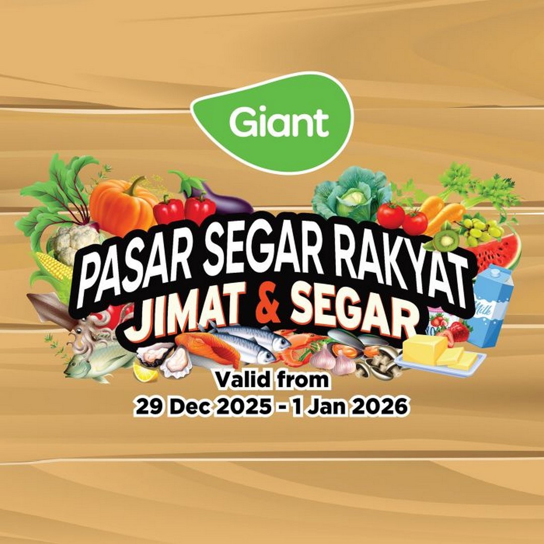 Giant-Malaysia-Pasar-Segar-Rakyat-Promotion 29 December 2025-1 January 2026: Giant Malaysia: Pasar Segar Rakyat Promotion: Fresh Essentials & New Year Deals