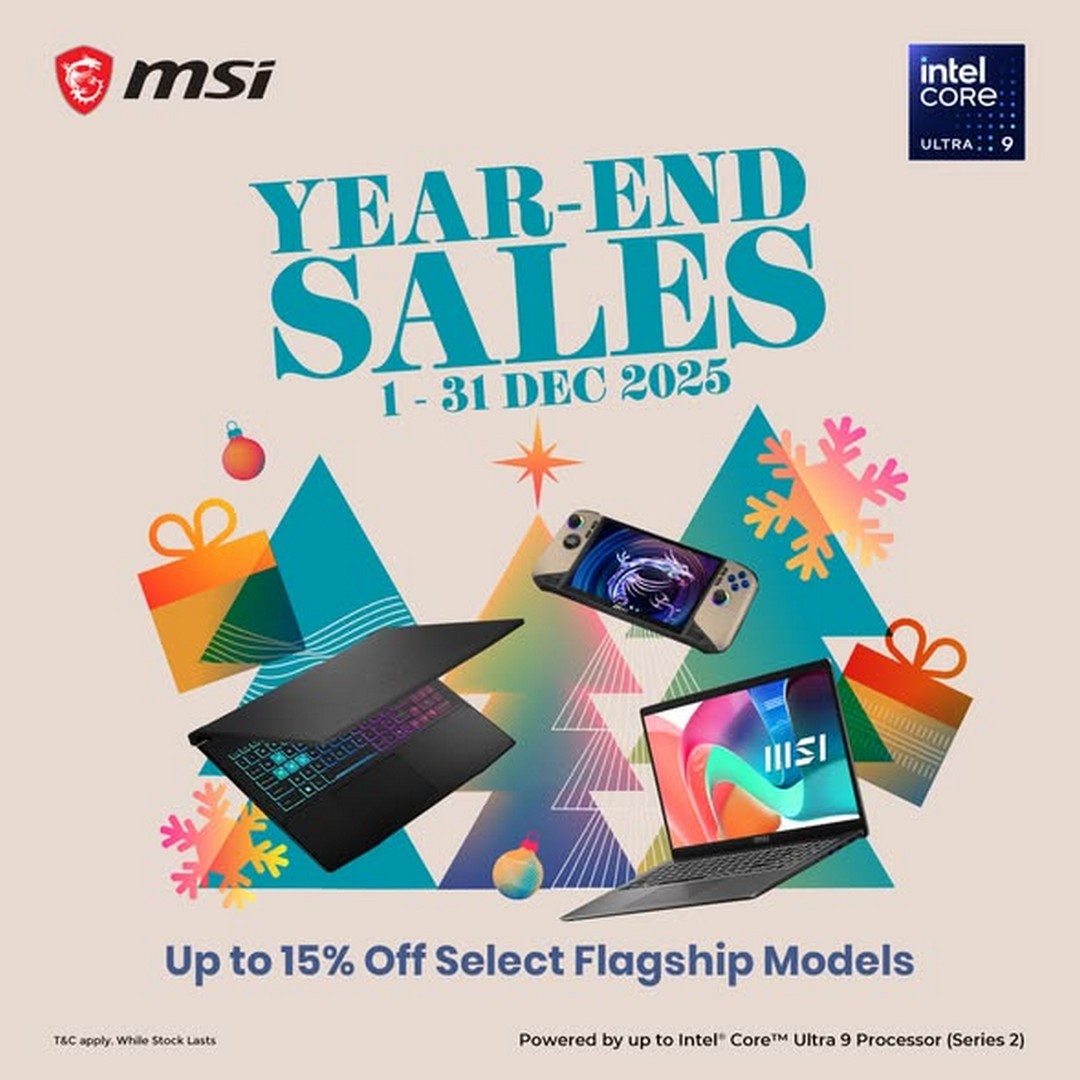 Gloo-MSI-Year-End-Sale 1-31 December 2025: Gloo MSI Year-End Sale: Upgrade Your Gaming Setup with Discounts and Freebies