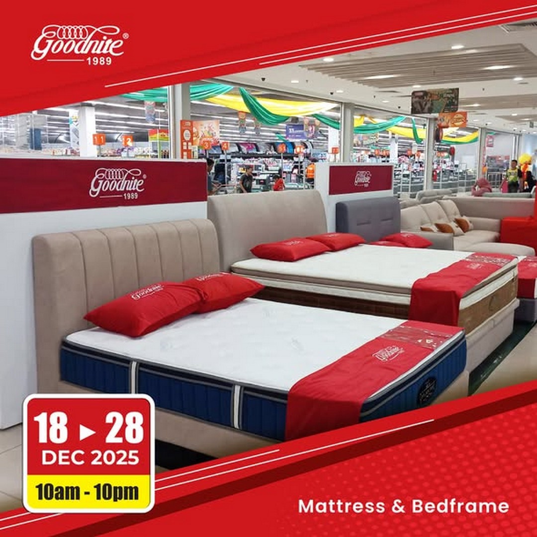 Goodnite-Malaysia-Mattress-Sofa-Fair-3 18–28 December 2025: Goodnite Malaysia Mattress & Sofa Fair at Lotus’s Teluk Intan: Sleep Better, Live Comfortably Promotion