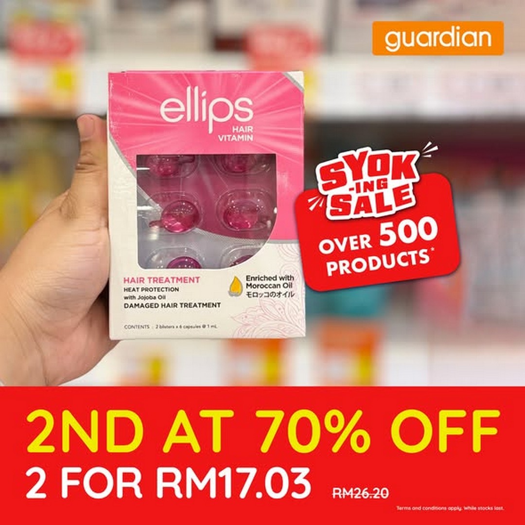 Guardian-Malaysia-Personal-Care-Promotion-3 11–15 December 2025: Guardian Malaysia Personal Care Promotion – 70% OFF 2nd Item + FREE RM10 Coupon | Year-End Savings Sale