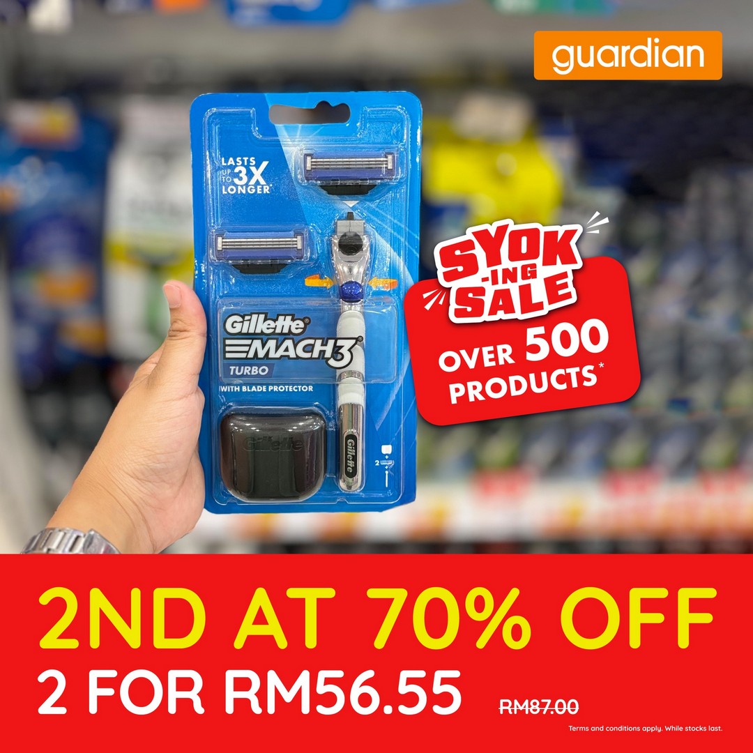Guardian-Malaysia-Personal-Care-Promotion-7 11–15 December 2025: Guardian Malaysia Personal Care Promotion – 70% OFF 2nd Item + FREE RM10 Coupon | Year-End Savings Sale