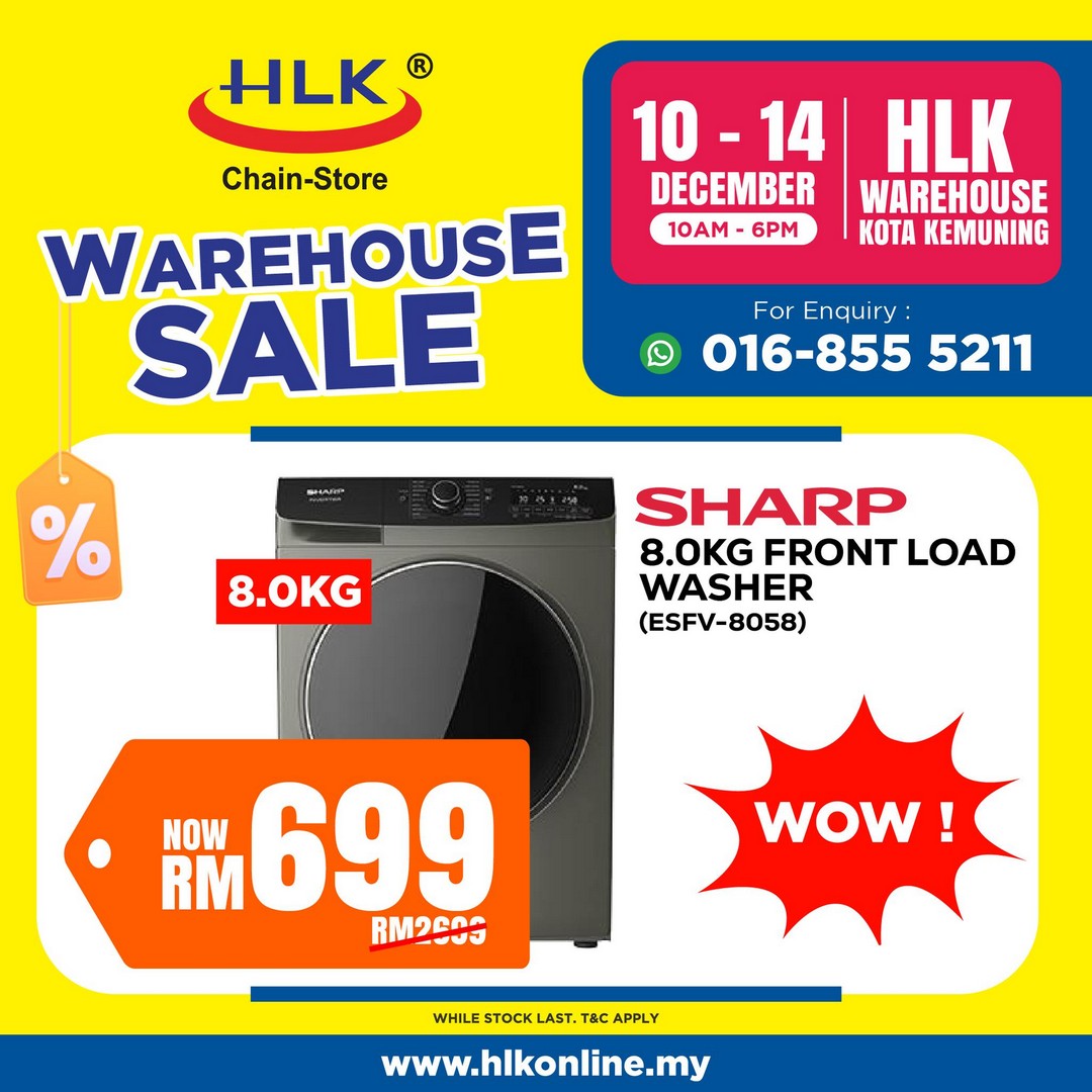 HLK-Malaysia-Biggest-Warehouse-Sale-10 10-14 December 2025: HLK Malaysia: Biggest Warehouse Sale of the Year: 5-Day Clearance Sale