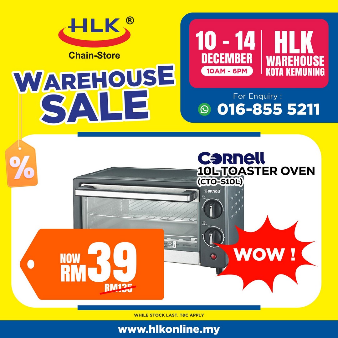 HLK-Malaysia-Biggest-Warehouse-Sale-18 10-14 December 2025: HLK Malaysia: Biggest Warehouse Sale of the Year: 5-Day Clearance Sale