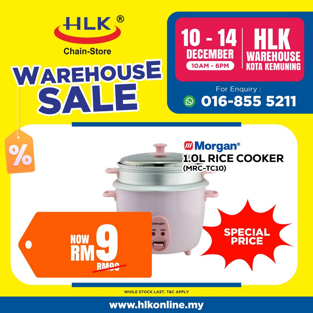 HLK-Malaysia-Biggest-Warehouse-Sale-7 10-14 December 2025: HLK Malaysia: Biggest Warehouse Sale of the Year: 5-Day Clearance Sale