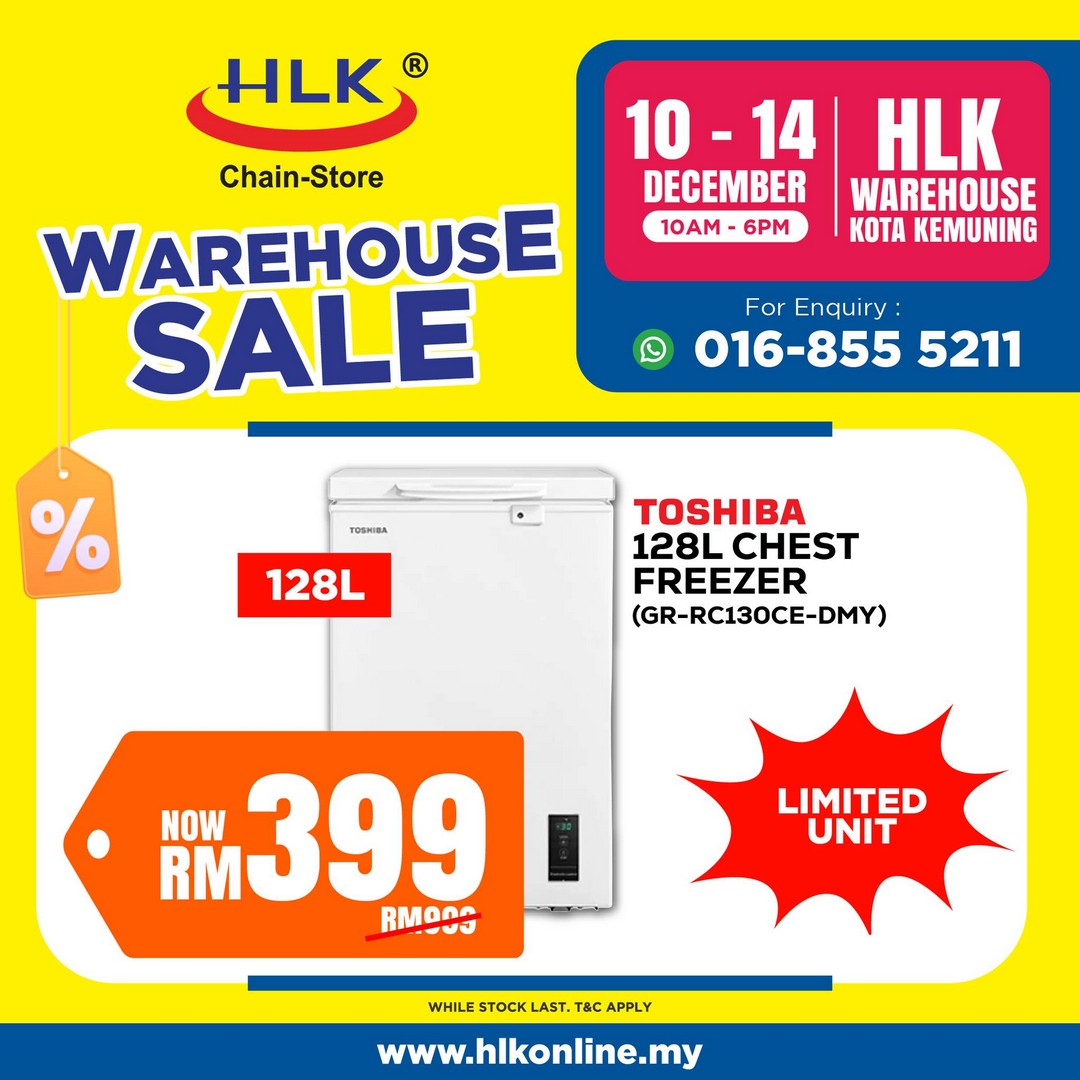 HLK-Malaysia-Biggest-Warehouse-Sale-9 10-14 December 2025: HLK Malaysia: Biggest Warehouse Sale of the Year: 5-Day Clearance Sale