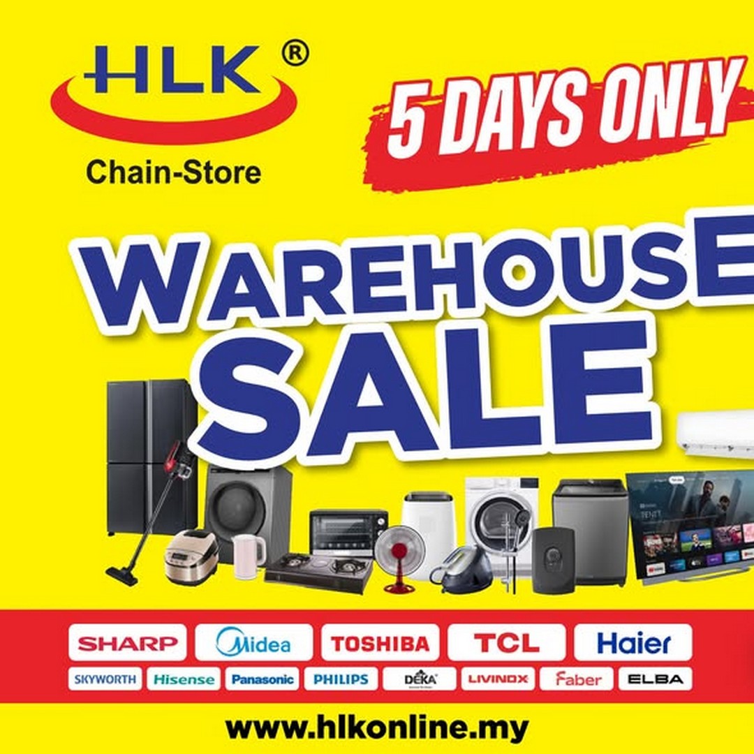 HLK-Malaysia-Biggest-Warehouse-Sale 10-14 December 2025: HLK Malaysia: Biggest Warehouse Sale of the Year: 5-Day Clearance Sale