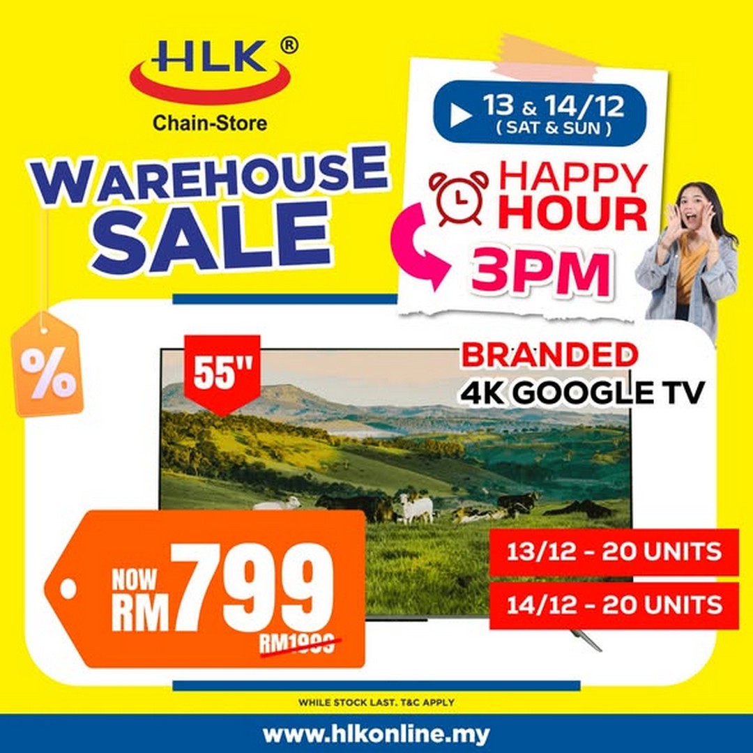 HLK-Malaysia-Warehouse-Sale-2 13-14 December 2025: HLK Malaysia: Warehouse Sale – Special 12.12 Weekend Deals