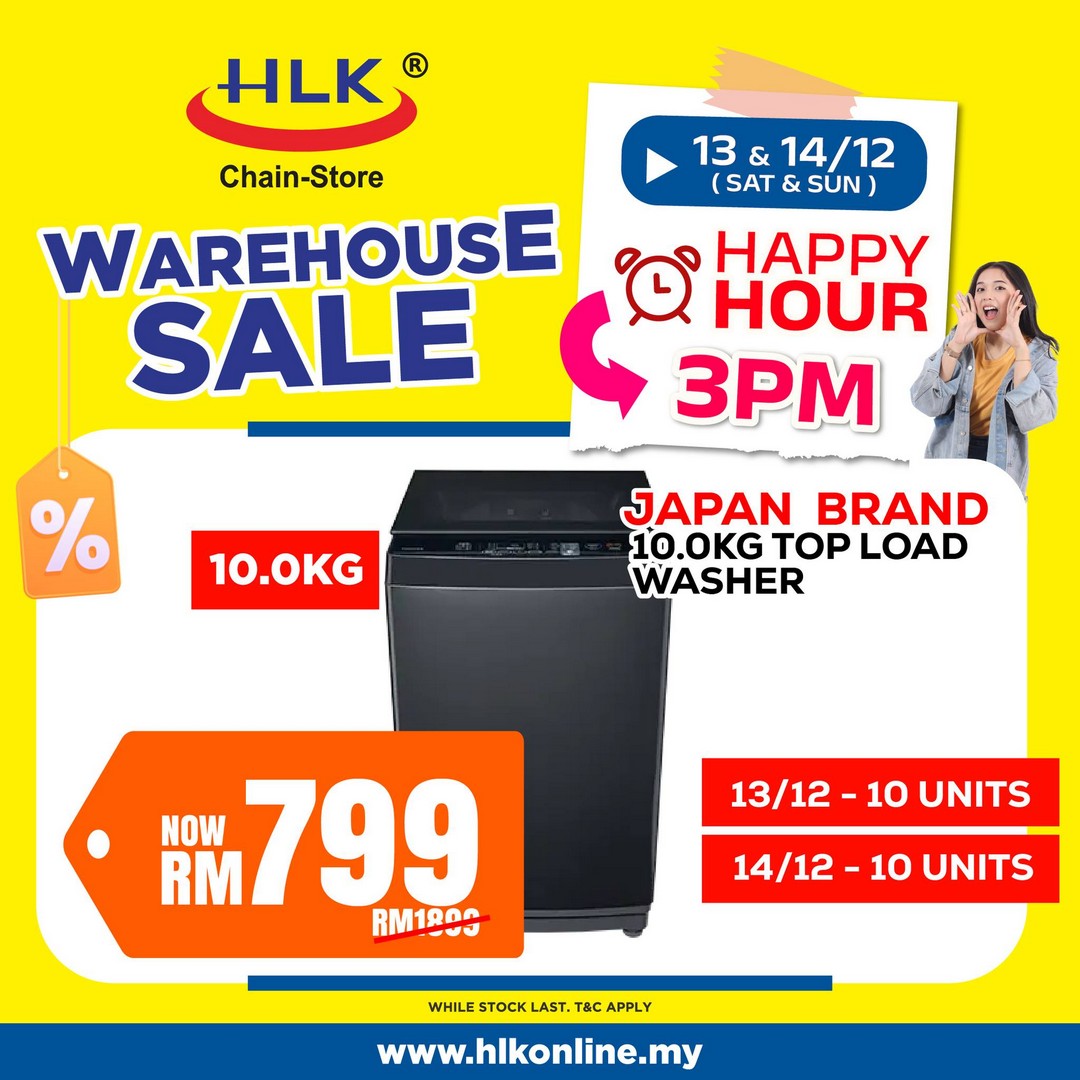 HLK-Malaysia-Warehouse-Sale-4 13-14 December 2025: HLK Malaysia: Warehouse Sale – Special 12.12 Weekend Deals