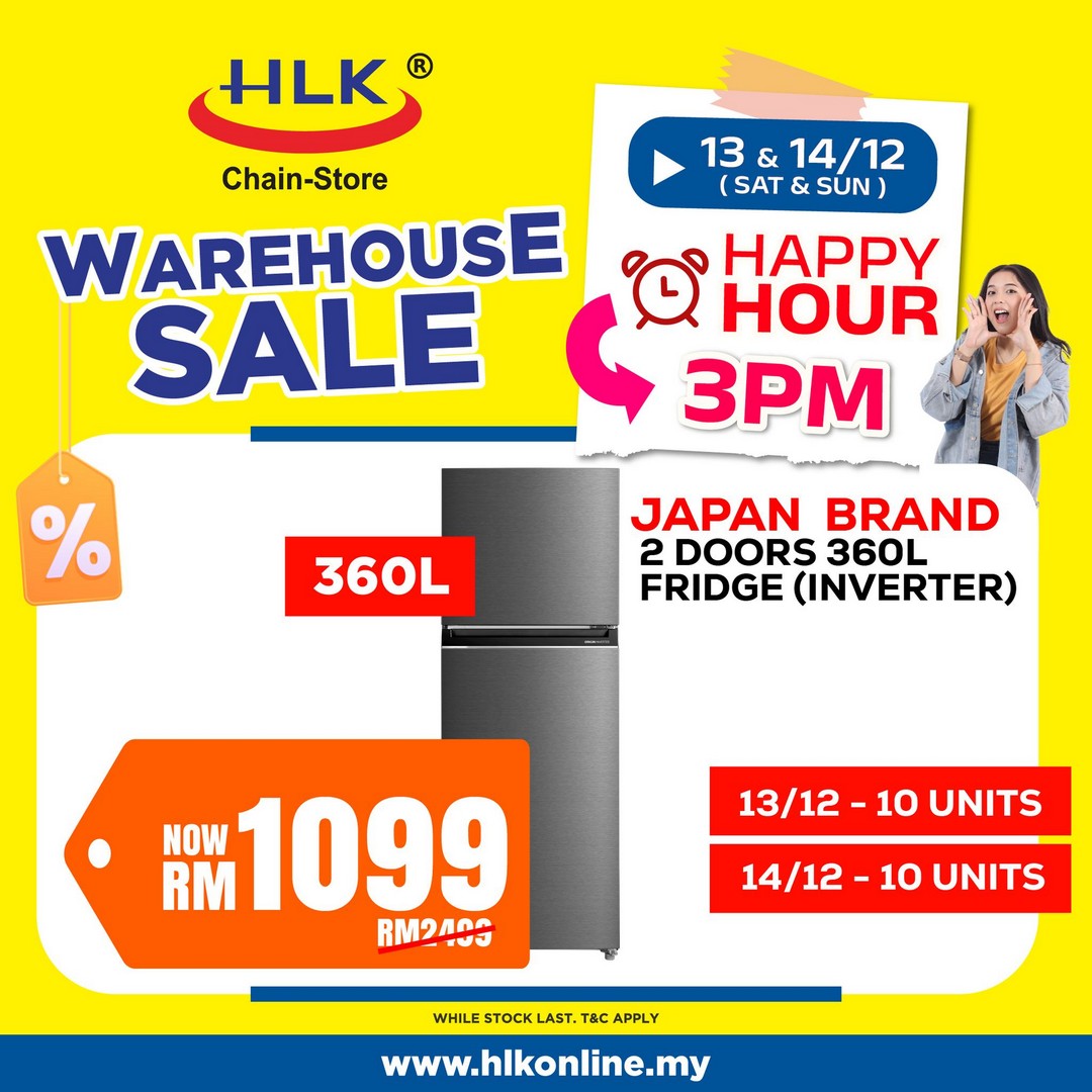 HLK-Malaysia-Warehouse-Sale-5 13-14 December 2025: HLK Malaysia: Warehouse Sale – Special 12.12 Weekend Deals