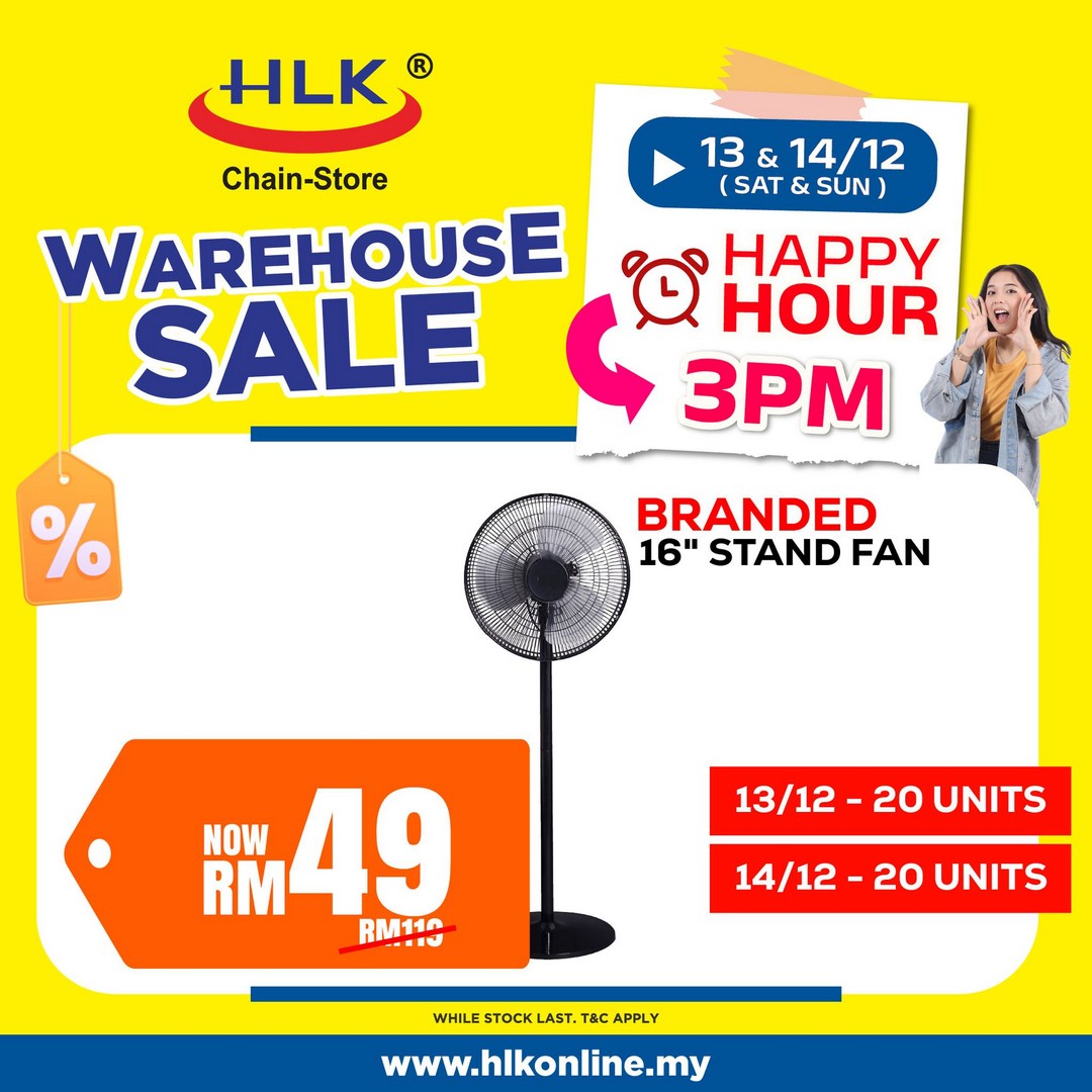 HLK-Malaysia-Warehouse-Sale-6 13-14 December 2025: HLK Malaysia: Warehouse Sale – Special 12.12 Weekend Deals