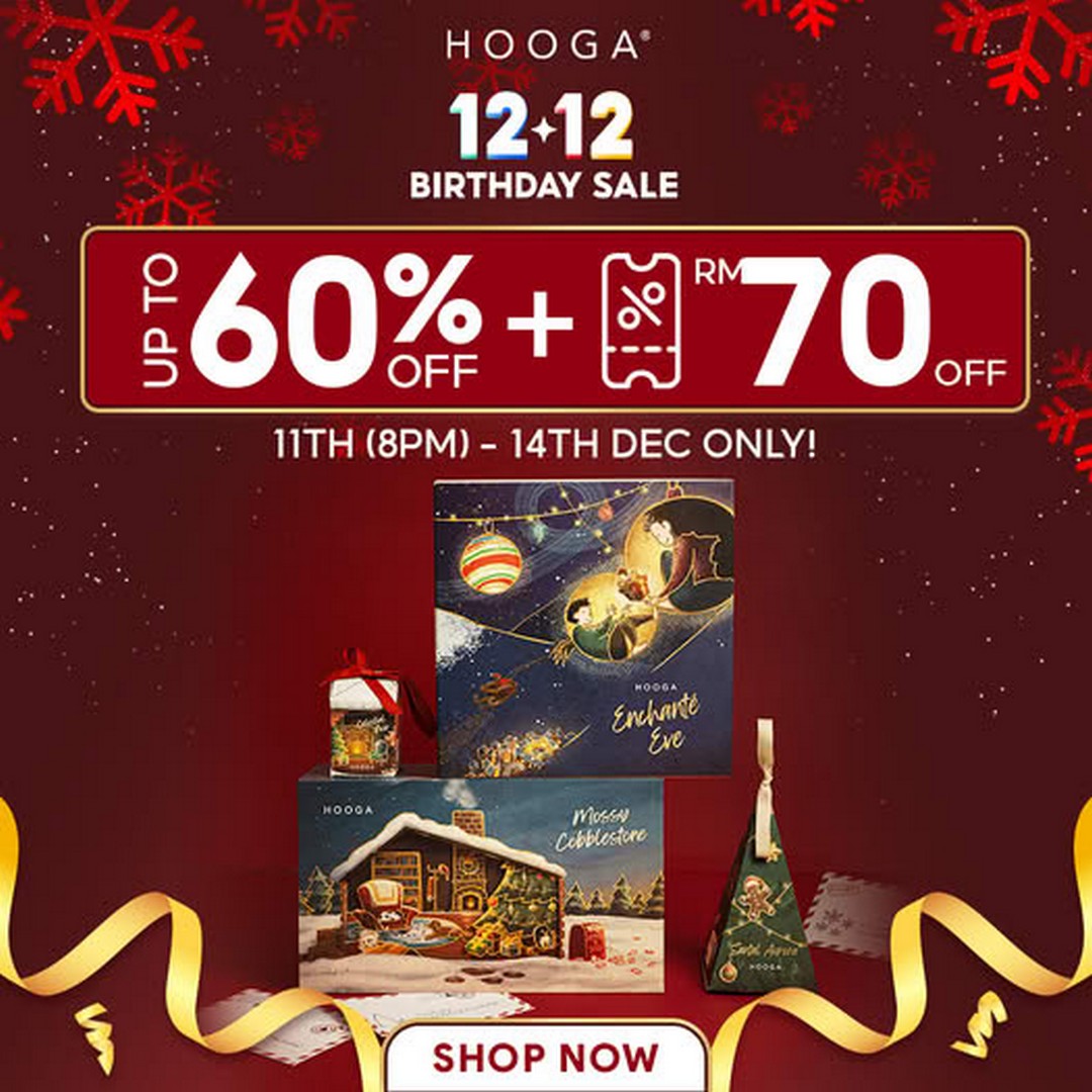 HOOGA-12.12-Shopee-Birthday-Sale 11-14 December 2025: HOOGA: 12.12 Shopee Birthday Sale – Home Essentials and Cozy Must-Haves Promotion