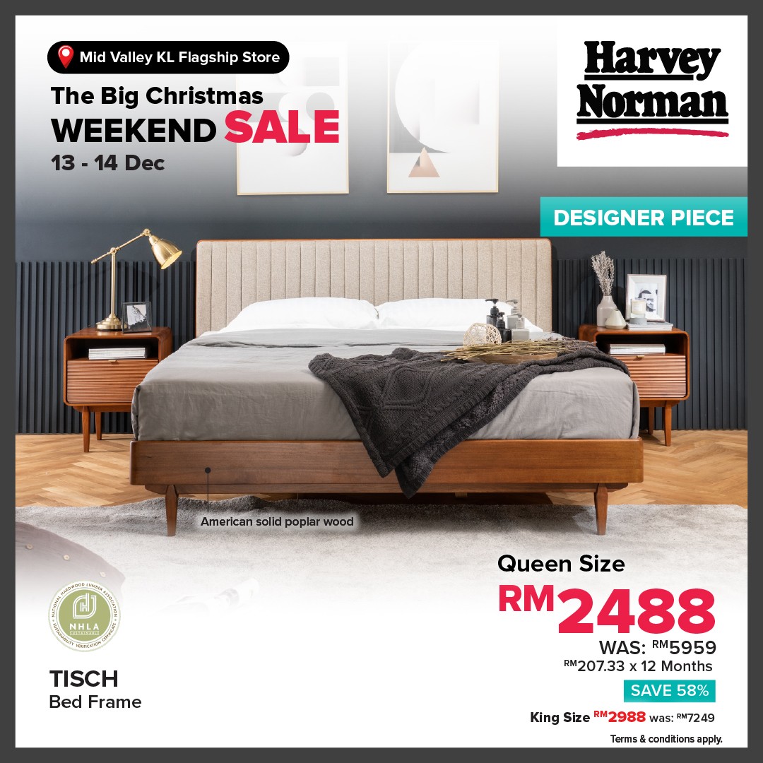 Harvey-Norman-Malaysia-Big-Christmas-Weekend-Sale-12 13–14 December 2025: Harvey Norman Malaysia Big Christmas Weekend Sale: Enjoy Up to 70% Off In-Store and Online at Mid Valley KL