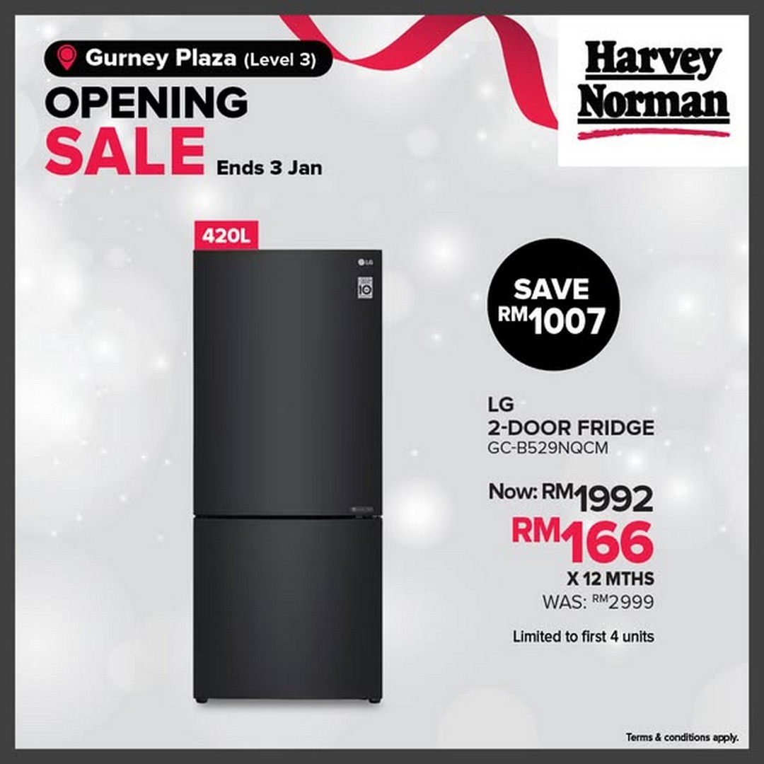 Harvey-Norman-Malaysia-Gurney-Plaza-Opening-Sale-1-1 15 December 2025 – 3 January 2026: Harvey Norman Malaysia Gurney Plaza Opening Sale: Grand Opening Promotion with In-Store and Online Deals on Appliances, Tech and Home Essentials