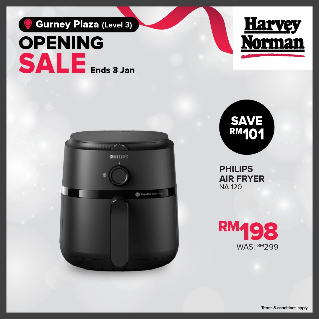 Harvey-Norman-Malaysia-Gurney-Plaza-Opening-Sale-4-1 15 December 2025 – 3 January 2026: Harvey Norman Malaysia Gurney Plaza Opening Sale: Grand Opening Promotion with In-Store and Online Deals on Appliances, Tech and Home Essentials