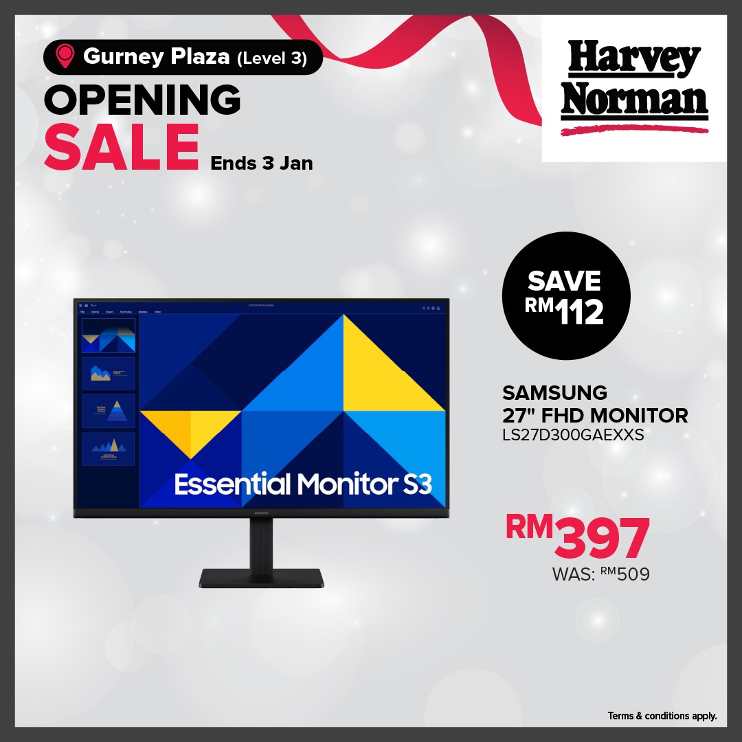 Harvey-Norman-Malaysia-Gurney-Plaza-Opening-Sale-7-1 15 December 2025 – 3 January 2026: Harvey Norman Malaysia Gurney Plaza Opening Sale: Grand Opening Promotion with In-Store and Online Deals on Appliances, Tech and Home Essentials
