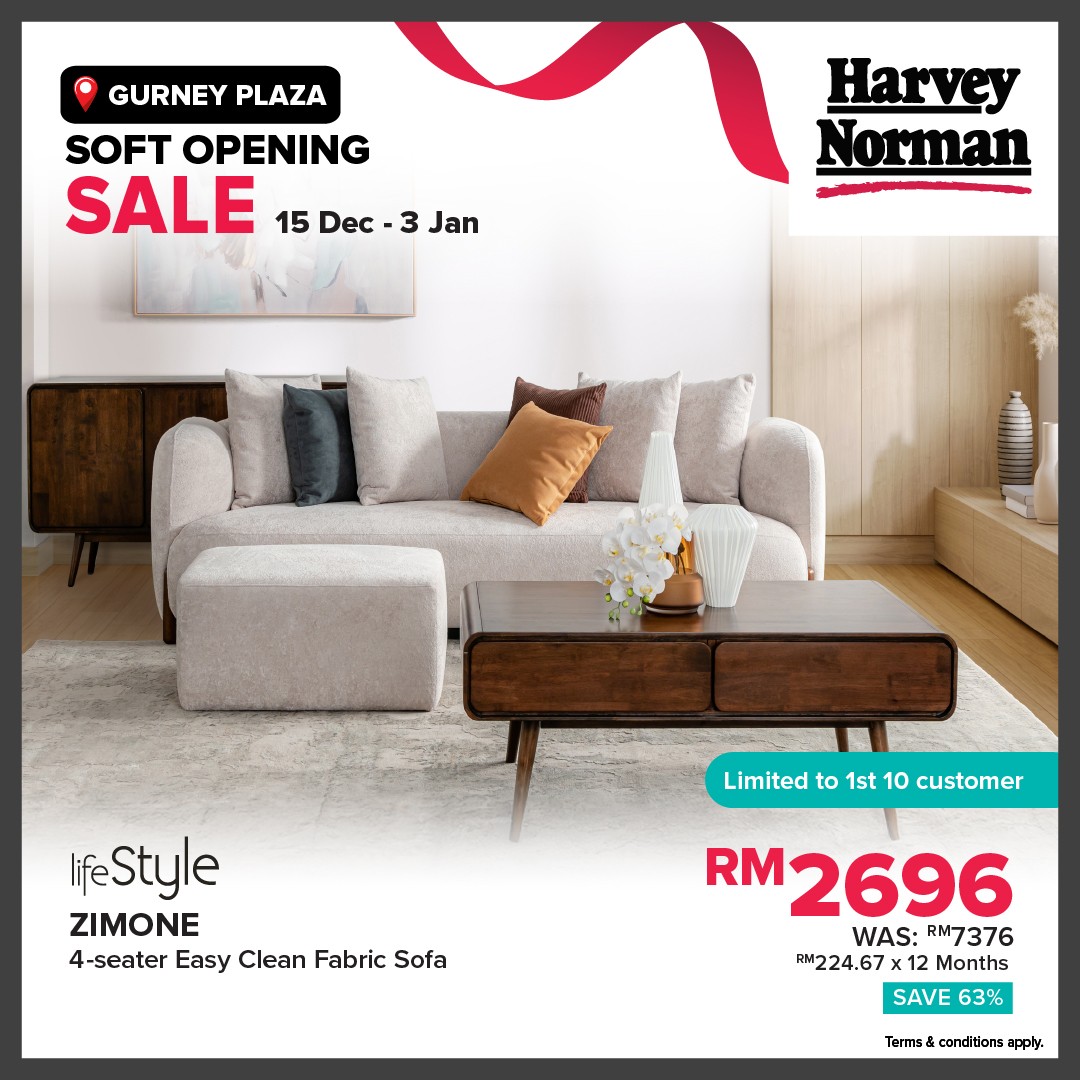 Harvey-Norman-Malaysia-Gurney-Plaza-Opening-Sale-9 15 December 2025–3 January 2026: Harvey Norman Malaysia: Gurney Plaza Opening Sale: Appliances, Tech & Home Essentials Promotion
