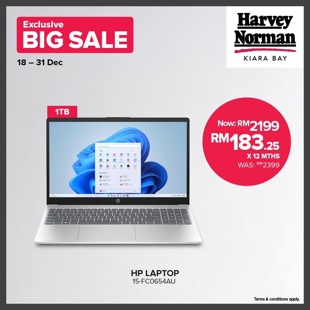 Harvey-Norman-Malaysia-Storewide-Mega-Sale-5 18-31 December 2025: Harvey Norman Malaysia: Storewide Mega Sale: Up to 80% OFF Electricals, Furniture & More