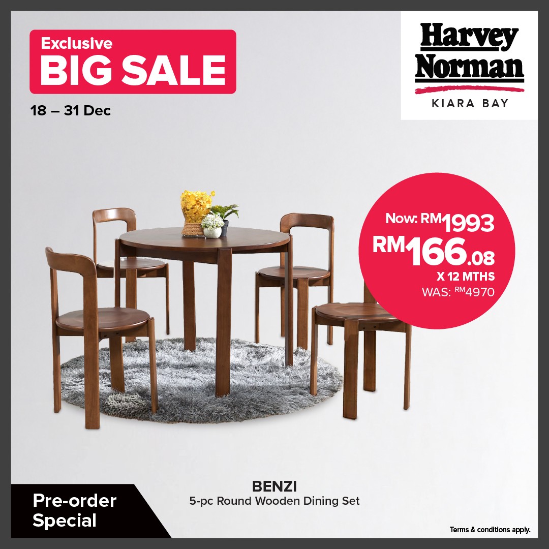 Harvey-Norman-Malaysia-Storewide-Mega-Sale-7 18-31 December 2025: Harvey Norman Malaysia: Storewide Mega Sale: Up to 80% OFF Electricals, Furniture & More