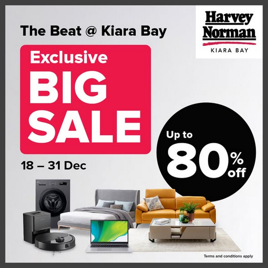 Harvey-Norman-Malaysia-Storewide-Mega-Sale 18-31 December 2025: Harvey Norman Malaysia: Storewide Mega Sale: Up to 80% OFF Electricals, Furniture & More