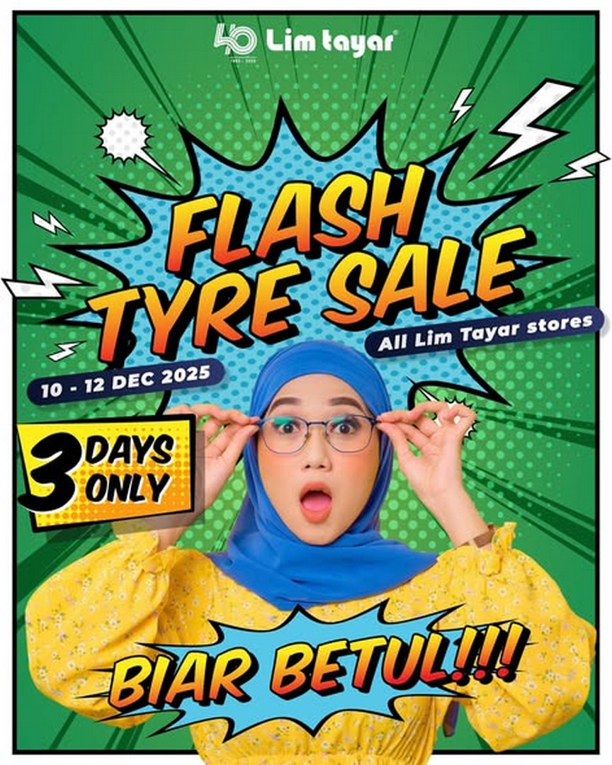 Lim-Tayar-3-Day-Flash-Tyre-Sal 10-12 December 2025: Lim Tayar: 3-Day Flash Tyre Sale – Up to 26% Off Selected Tyres