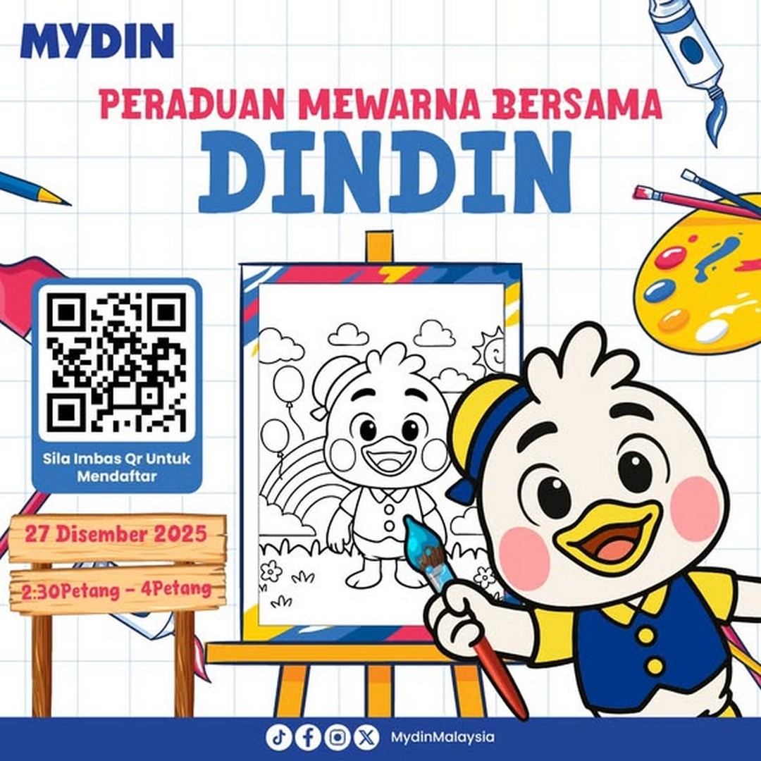 MYDIN-Malaysia-Kids-Colouring-Contest 27 December 2025: MYDIN Malaysia, Kids Colouring Contest: Giveaway Event with MYDIN Shopping Vouchers Up to RM200