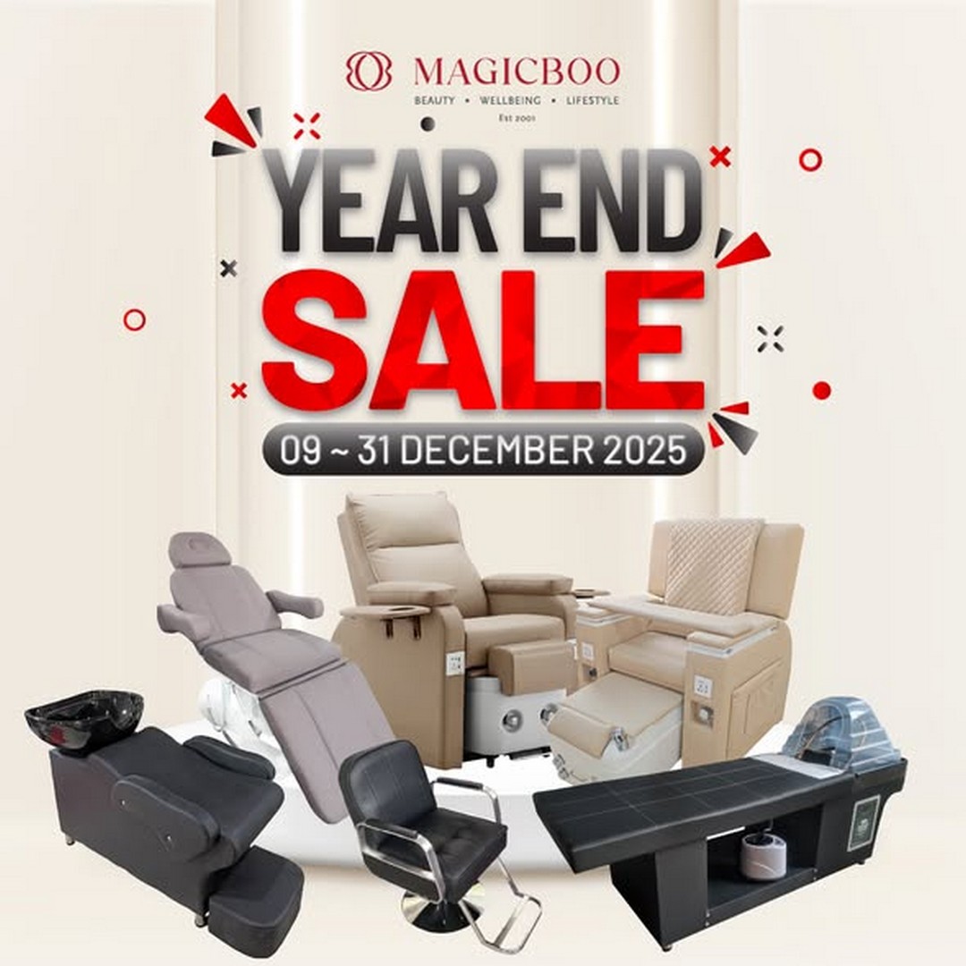 Magicboo-Beauty-Malaysia-Year-End-Beauty-Furniture-Sale 9-31 December 2025: Magicboo Beauty Malaysia Year-End Beauty Furniture Sale, Exclusive Salon Upgrade Promotion at Nationwide Outlets