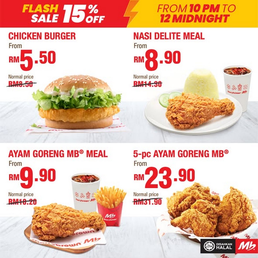 Marrybrown-Malaysia-Extended-Hours-Flash-Deals-1 15 December 2025 onwards: Marrybrown Malaysia: Extended Hours Flash Deals and All-Day Value Meals
