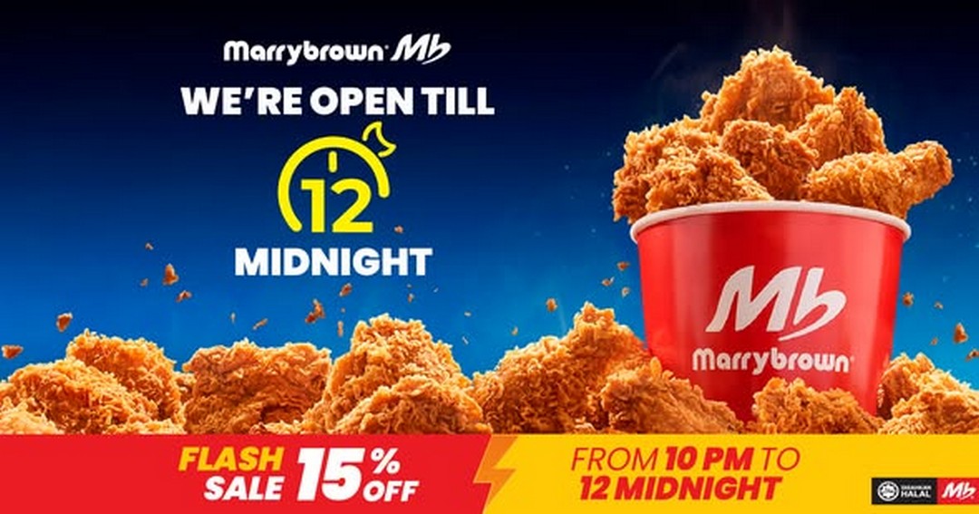 Marrybrown-Malaysia-Extended-Hours-Flash-Deals 15 December 2025 onwards: Marrybrown Malaysia: Extended Hours Flash Deals and All-Day Value Meals