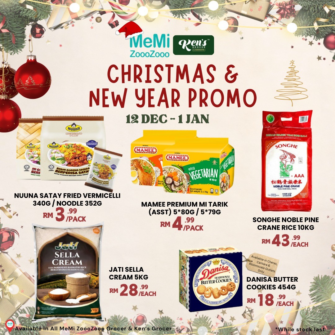 MeMiZoooZooo-Grocer-Festive-Season-Sale-10 12 December 2025-1 January 2026: MeMiZoooZooo Grocer: Festive Season Sale: Christmas & New Year Promotions on Snacks, Beverages, and Daily Essentials