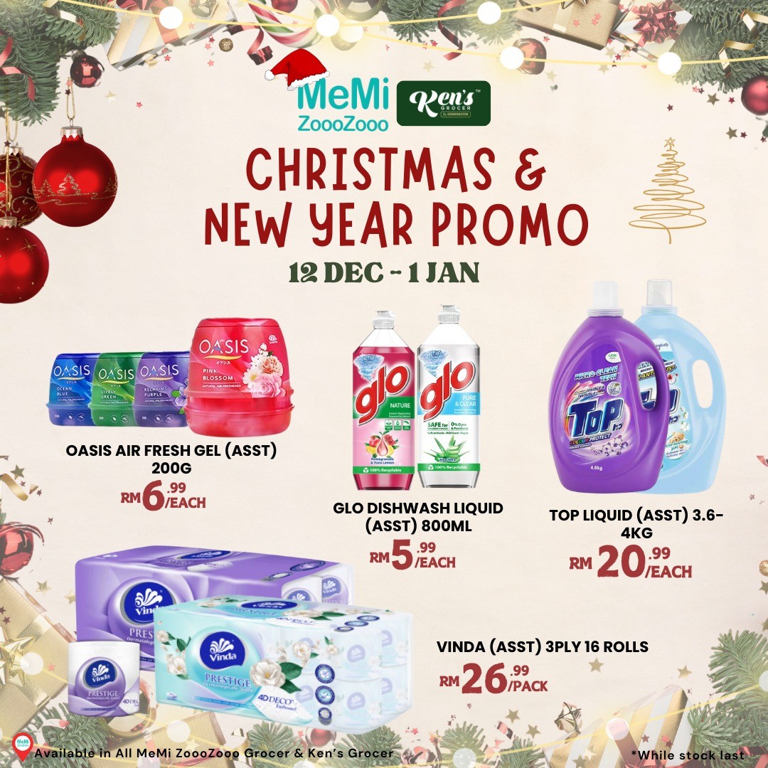 MeMiZoooZooo-Grocer-Festive-Season-Sale-4 12 December 2025-1 January 2026: MeMiZoooZooo Grocer: Festive Season Sale: Christmas & New Year Promotions on Snacks, Beverages, and Daily Essentials
