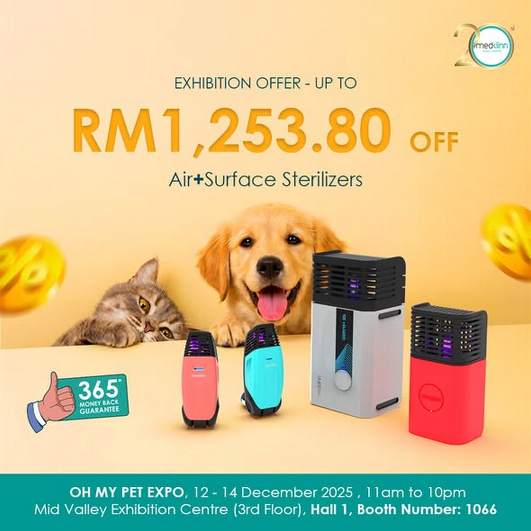 Medklinn-Malaysia-OH-MY-PET-EXPO-2025-Special-Promotion 12-14 December 2025: Medklinn Malaysia: OH MY PET EXPO 2025 Special Promotion for Pet Lovers
