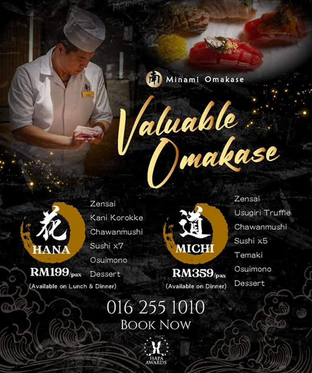 Minami-Omakase-Omakase-Dining-Experience 11 December 2025 onwards: Minami Omakase: Omakase Dining Experience from RM199: Promotion