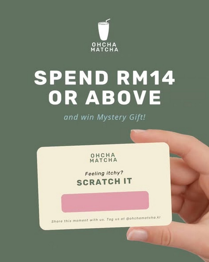 Oh-Cha-Matcha-Grand-Opening-Promotion-3 9 December 2025-7 January 2026: Oh Cha Matcha: Grand Opening Promotion: Launch Deals with Buy 1 Free 1 and Soft Serve Discounts
