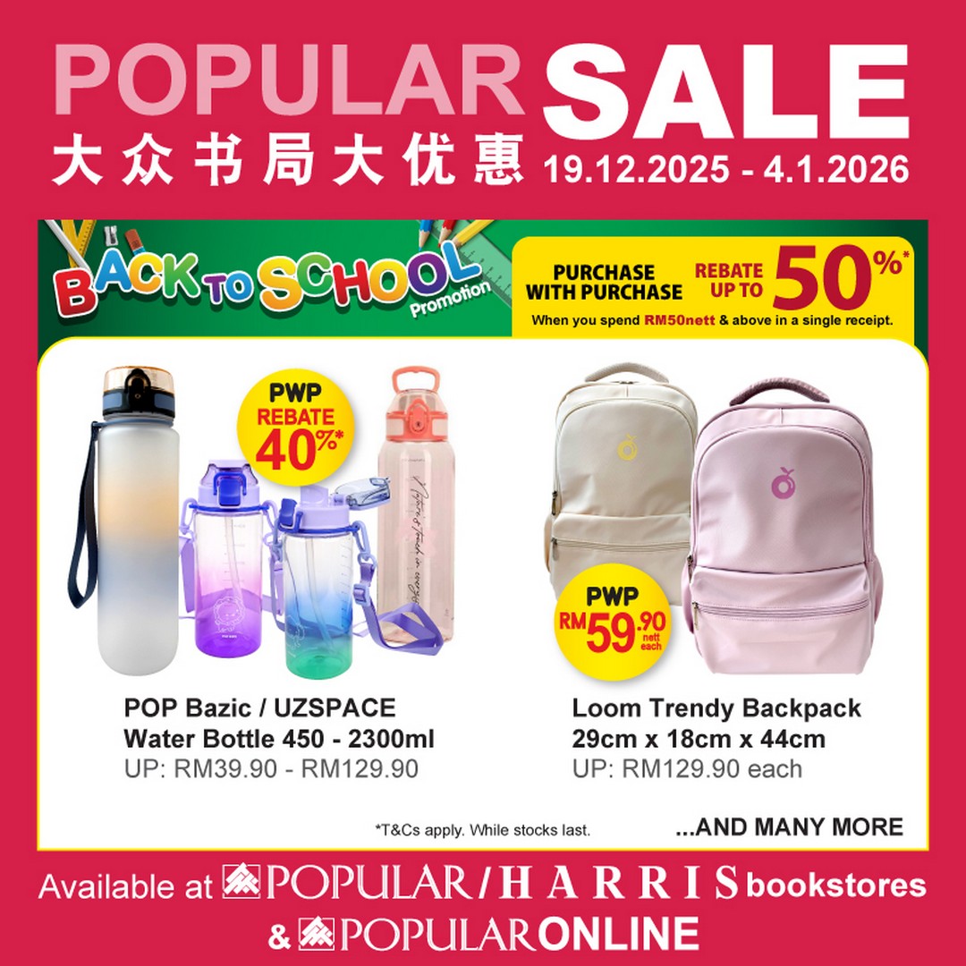 POPULAR-Bookstore-Malaysia-New-Year-Joy-Meets-School-Prep-Sale-8 Now till 4 January 2026: POPULAR Bookstore Malaysia: New Year Joy Meets School Prep Sale & Promotion with Storewide Discounts, Gifts and Vouchers
