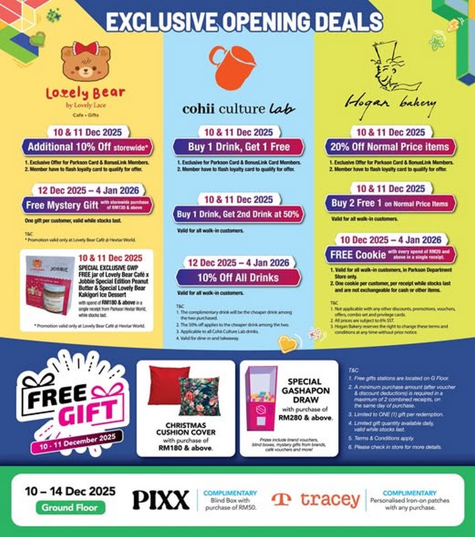 Parkson-Malaysia-Hextar-World-Empire-City-Opening-Promotion-1 10 December 2025–4 January 2026: Parkson Malaysia Hextar World Empire City Opening Promotion, Exclusive Opening Vouchers and Storewide Deal