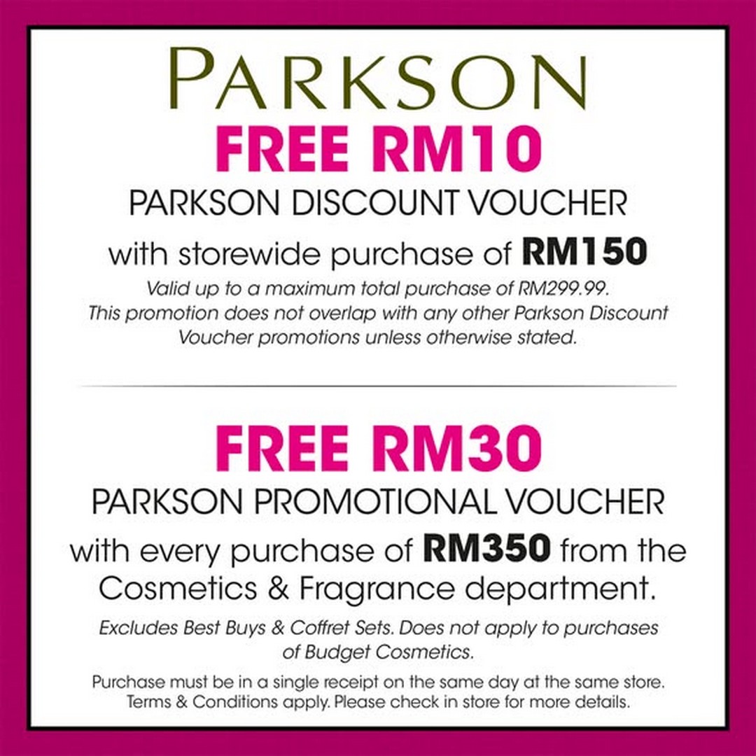 Parkson-Malaysia-Vouchers-Special-Promotion-2 11-14 December 2025: Parkson Malaysia: Vouchers Special Promotion: Exclusive Deals and Discounts for Shoppers