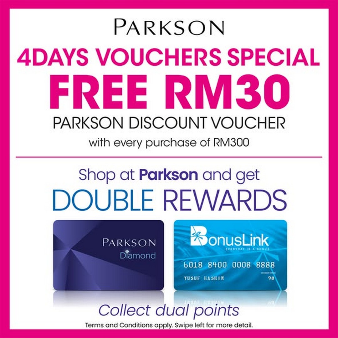 Parkson-Malaysia-Vouchers-Special-Promotion 11-14 December 2025: Parkson Malaysia: Vouchers Special Promotion: Exclusive Deals and Discounts for Shoppers