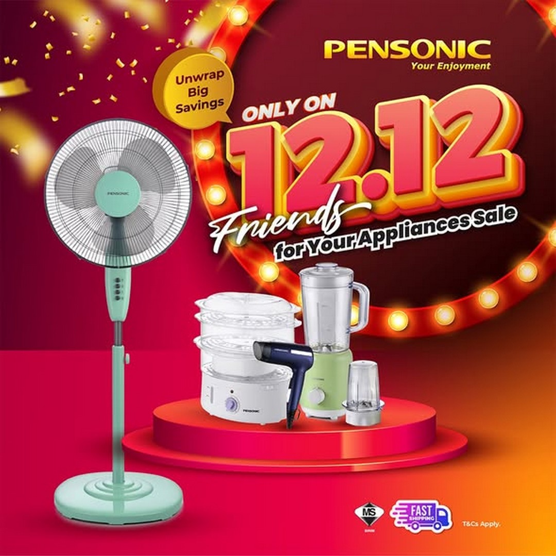 Pensonic-Malaysia-Big-Savings-Promotion 12 December 2025: Pensonic Malaysia Big Savings Promotion – Unwrap Massive Deals on Home Appliances