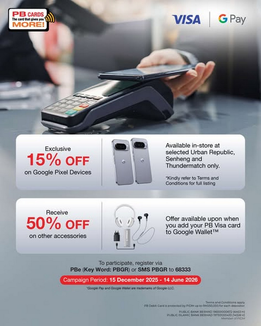 Public-Bank-Malaysia-Spend-Get-Up-to-RM100-Cash-Back-1 15 December 2025 – 14 June 2026: Public Bank Malaysia: Spend & Get Up to RM100 Cash Back with PB Visa Cards: Credit Card Promotion