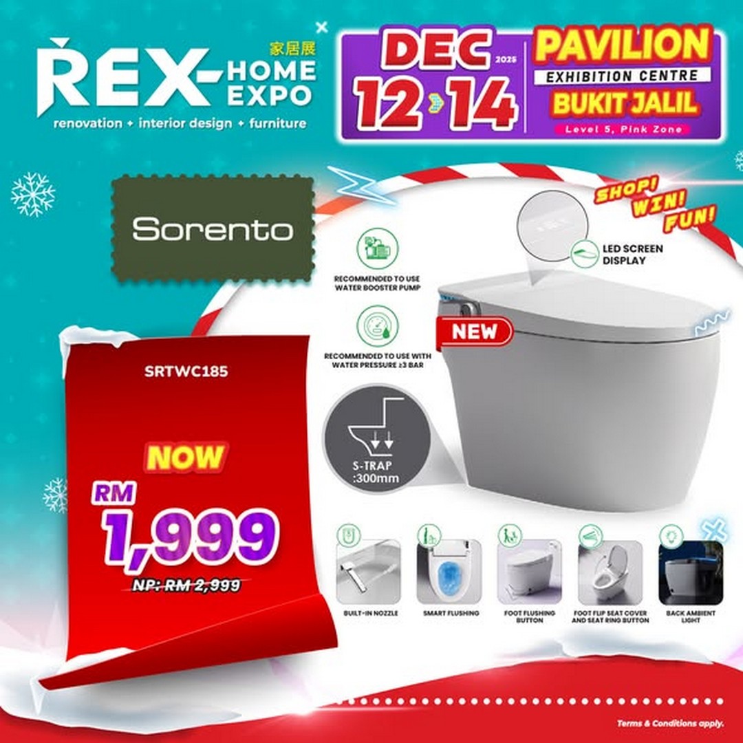 REX-Home-Expo-Year-End-Home-Renovatio-1 12-14 December 2025: REX Home Expo: Year-End Home Renovation – Shop, Win & Have Fun