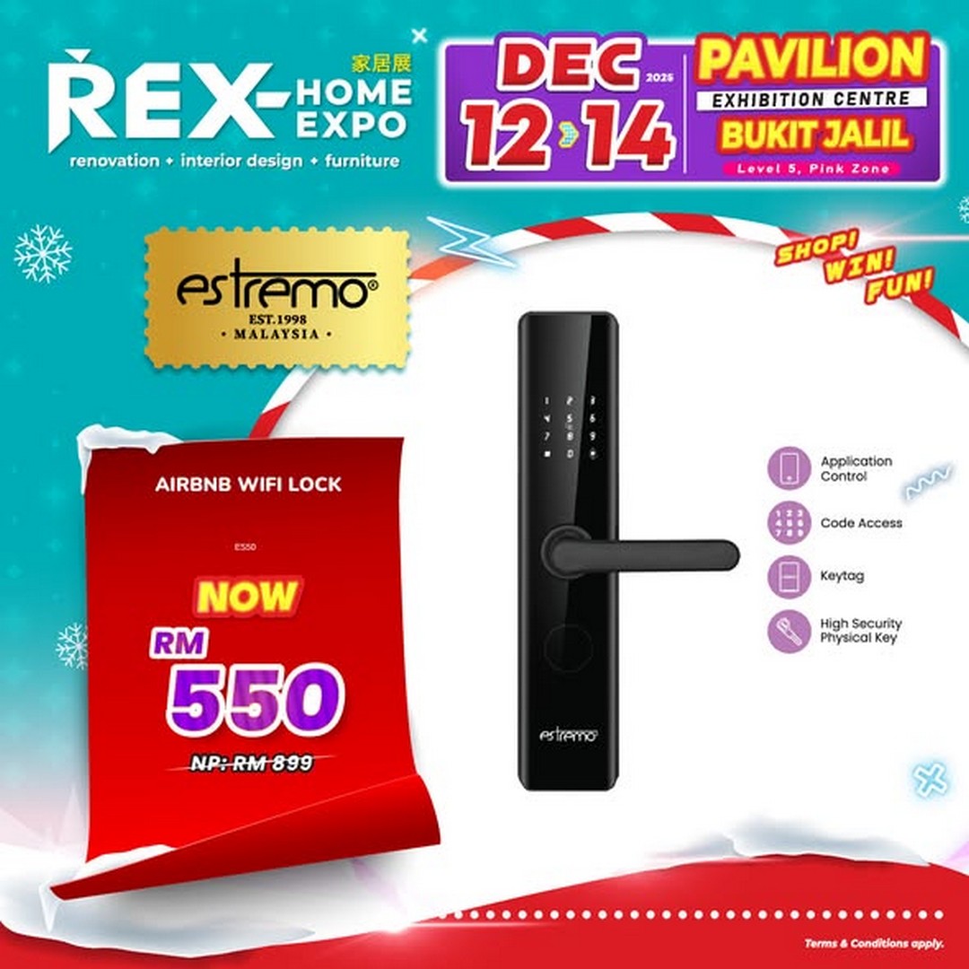 REX-Home-Expo-Year-End-Home-Renovatio 12-14 December 2025: REX Home Expo: Year-End Home Renovation – Shop, Win & Have Fun