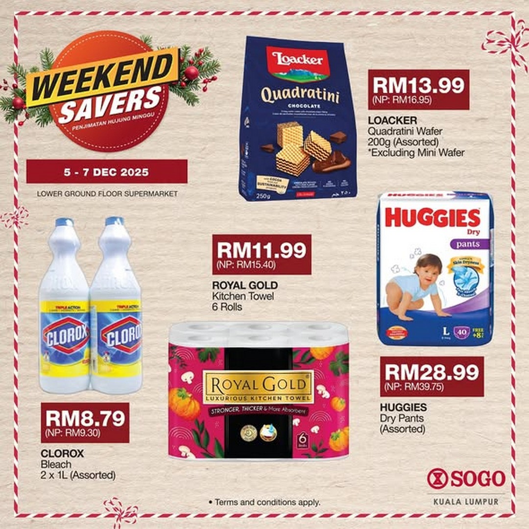 SOGO-Malaysia-Weekend-Groceries-Sale-2 5-7 December 2025: SOGO Malaysia: Weekend Groceries Sale: Grab Your Pantry Essentials at Great Prices