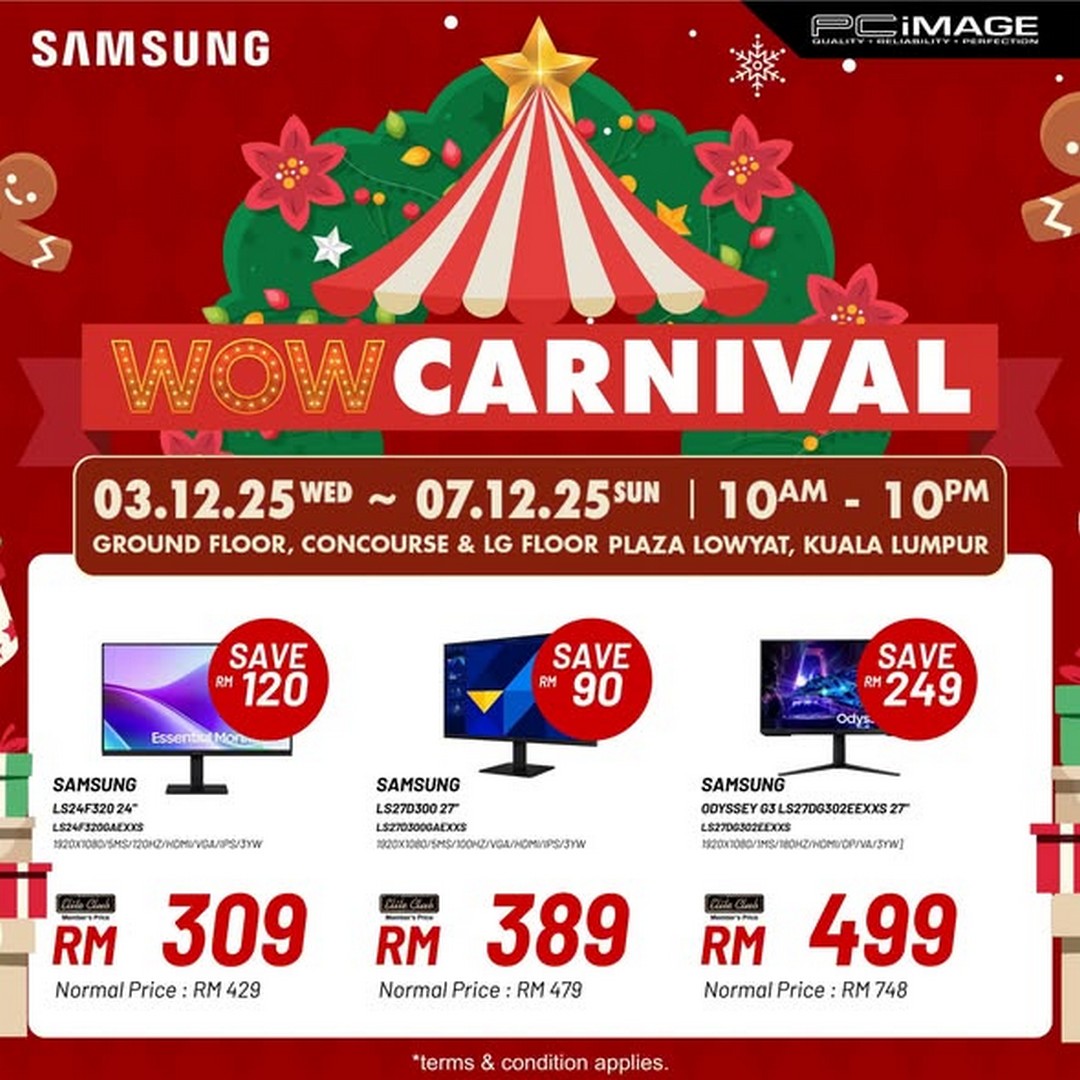 Samsung-Malaysia-WOW-Carnival-PC-Image-Carnival 3–17 December 2025: Samsung Malaysia WOW Carnival PC Image Carnival : Promotion and Mega Sale Deals at Plaza Lowyat Kuala Lumpur