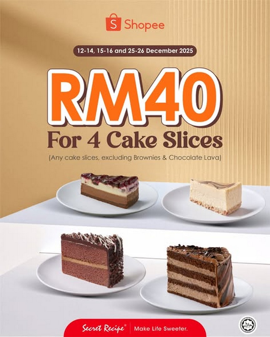 Secret-Recipe-Malaysia-Sweet-Deals-on-Slice-Cakes-Chocolate 12-26 December 2025: Secret Recipe Malaysia: Sweet Deals on Slice Cakes & Chocolate Indulgence Promotion